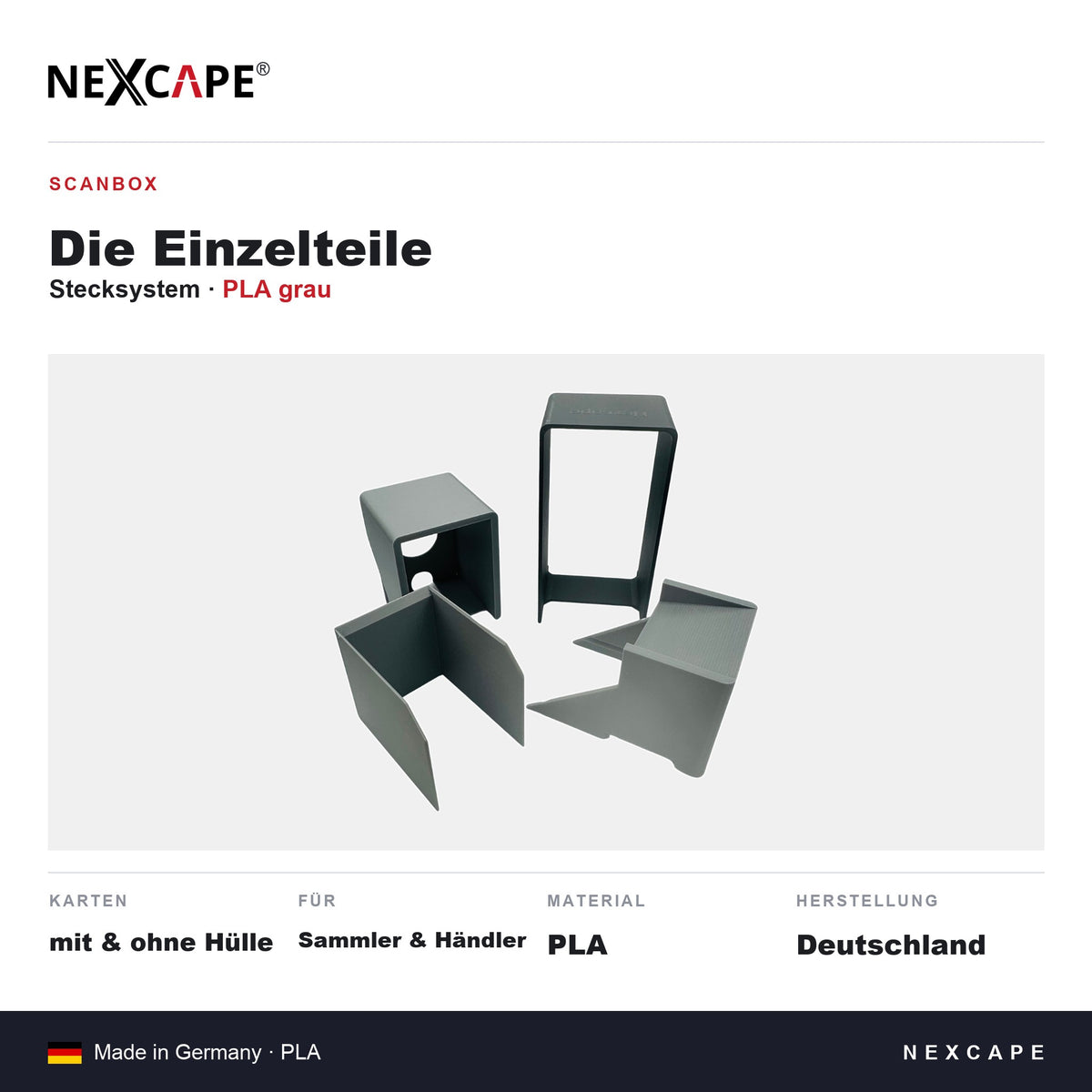 ScanBox kompatibel mit Pokémon und weiteren TCG Karten - Schnelles Scannen und Preisauskunft (Mit und ohne Kartenhülle) – Gut zu wissen