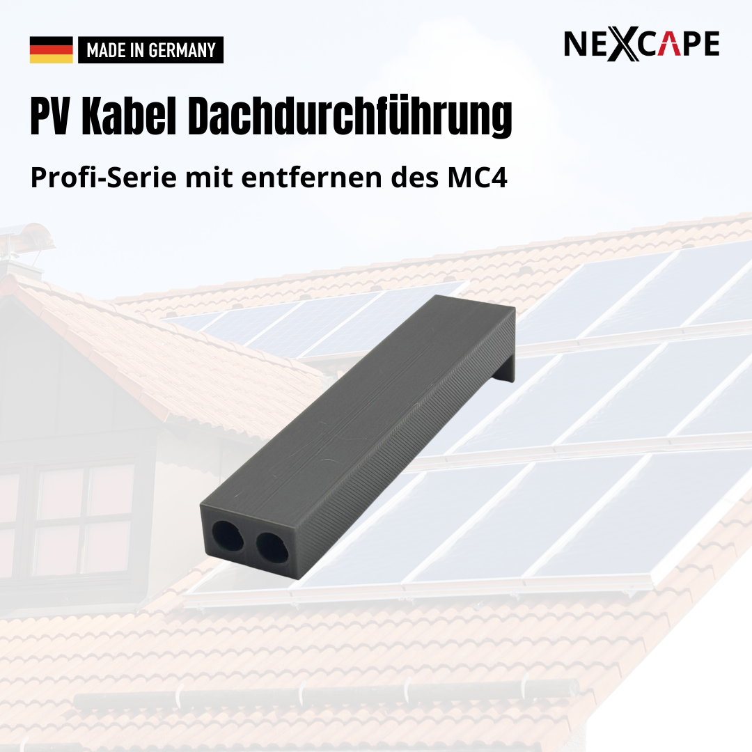 PV Kabeldurchführung Dachdurchführung | Profiserie