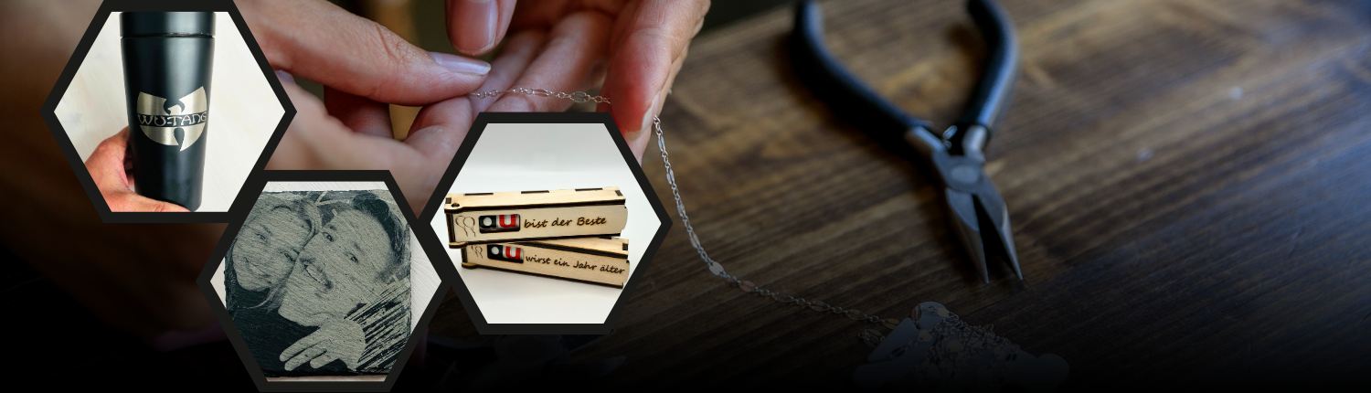 Dein Handmade Shop für Lasergravuren und 3D Druck