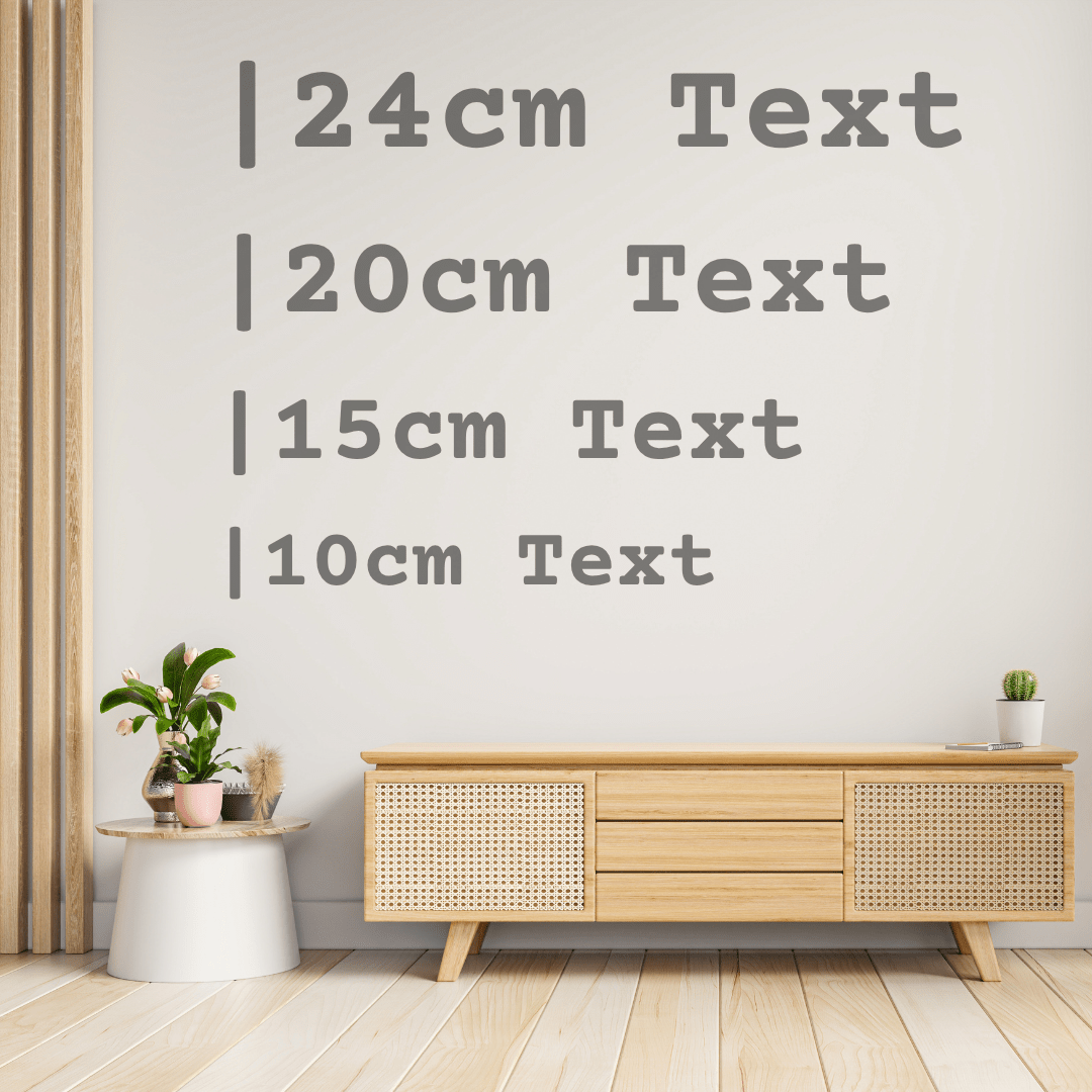 Deine individuellen 3D - Wandbuchstaben - NEXCAPE