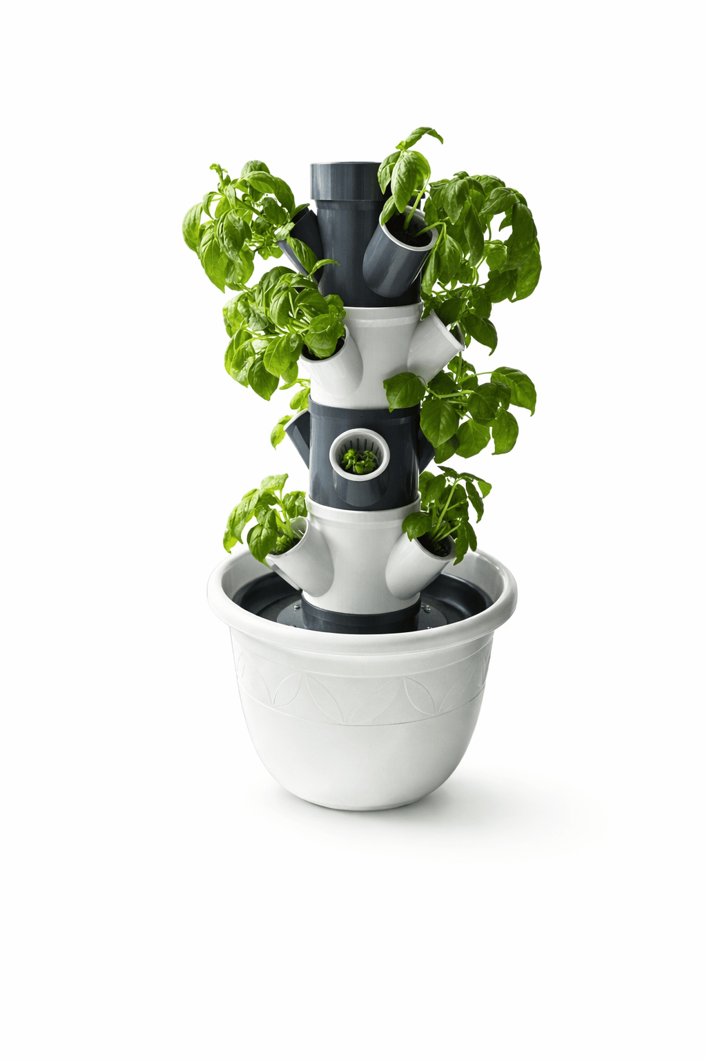 Hydroponik Turm für die Küche oder Terrasse für 6 Pflanzen Modular erweiterbar - NEXCAPE