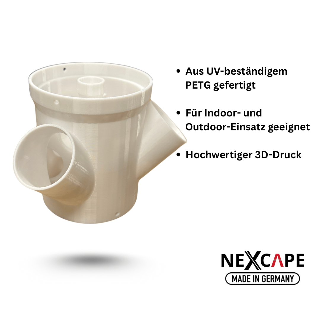 Hydroponik Turm Segment mit 3 Pflanzplätze für Nexcape - NEXCAPE