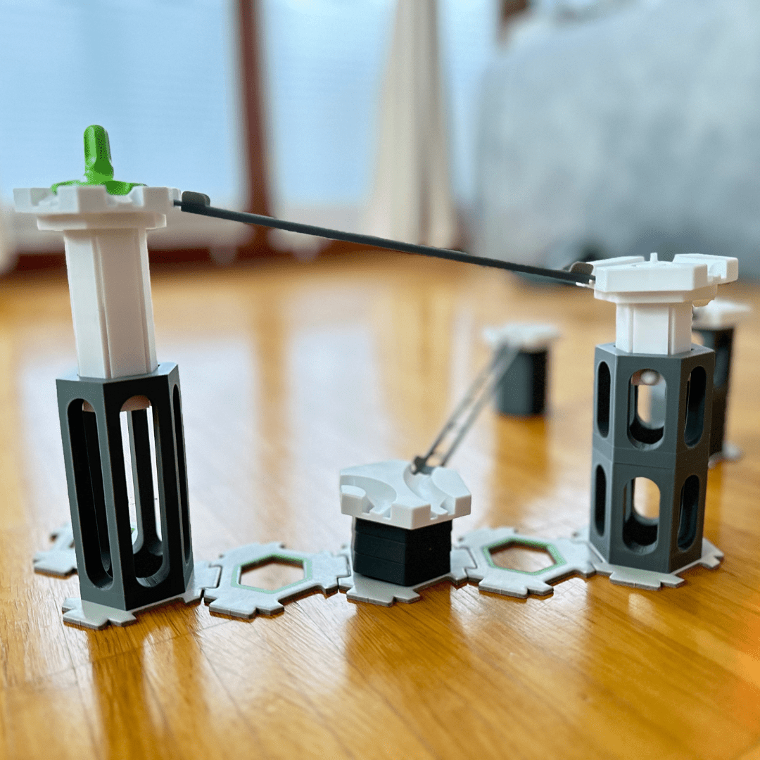 Nexcape Höhensteine XL & Mini – Ausziehbar für GraviTrax Murmelbahn - NEXCAPE