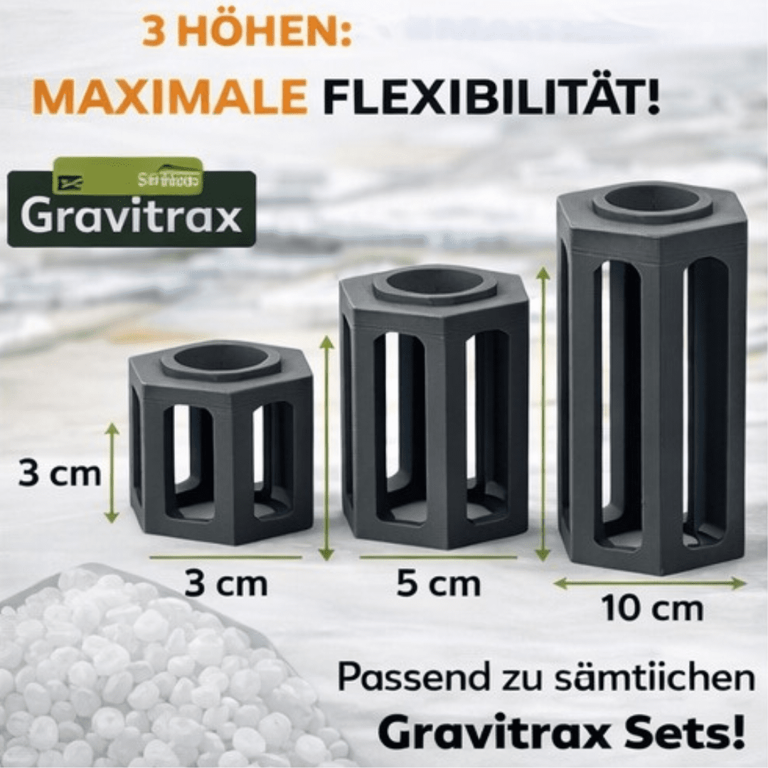 Passend für GraviTrax Höhensteine 9er Set - NEXCAPE