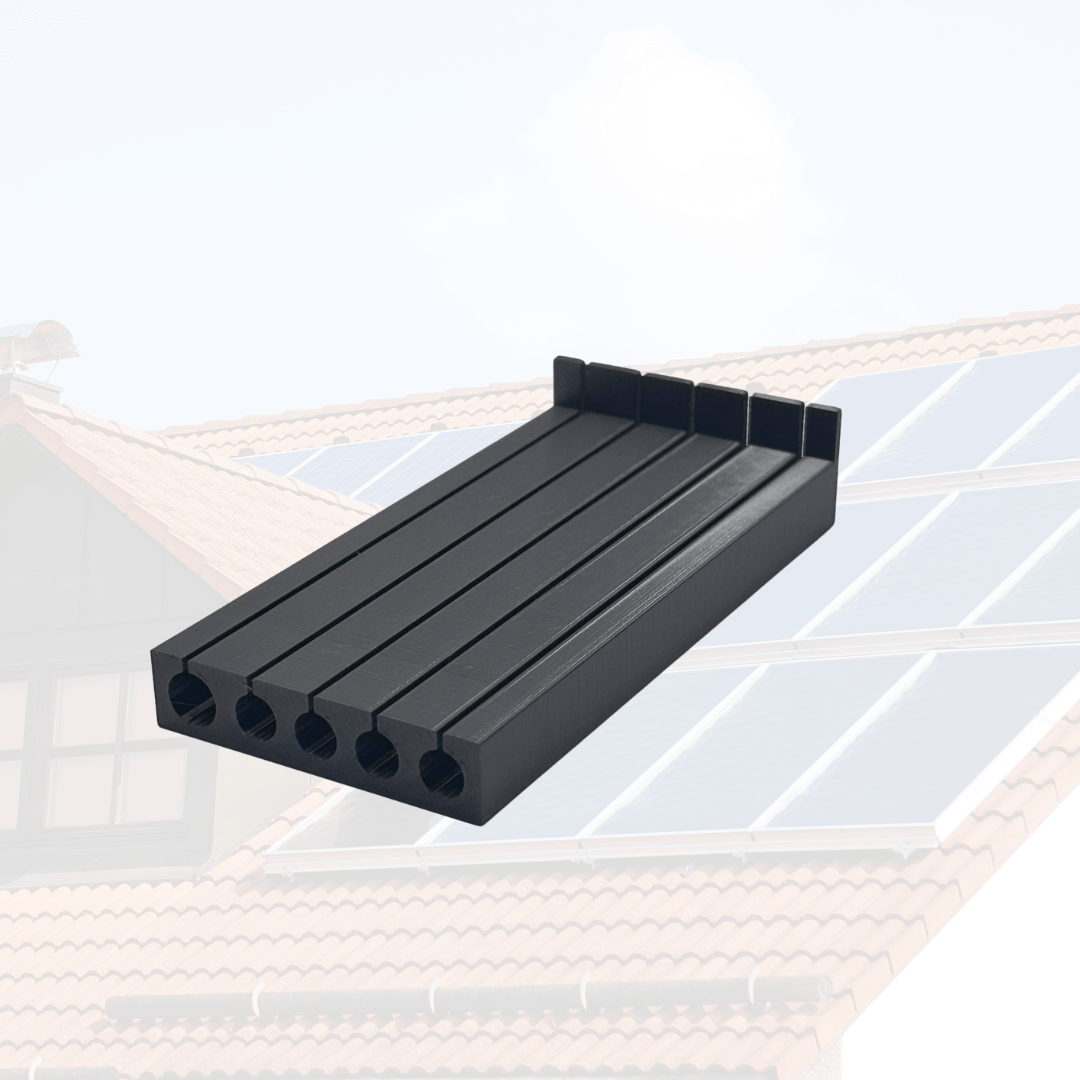 NEXCAPE® PV Kabel Dachdurchführung ohne MC4 Ausbau | für 16mm² Erdungskabel
