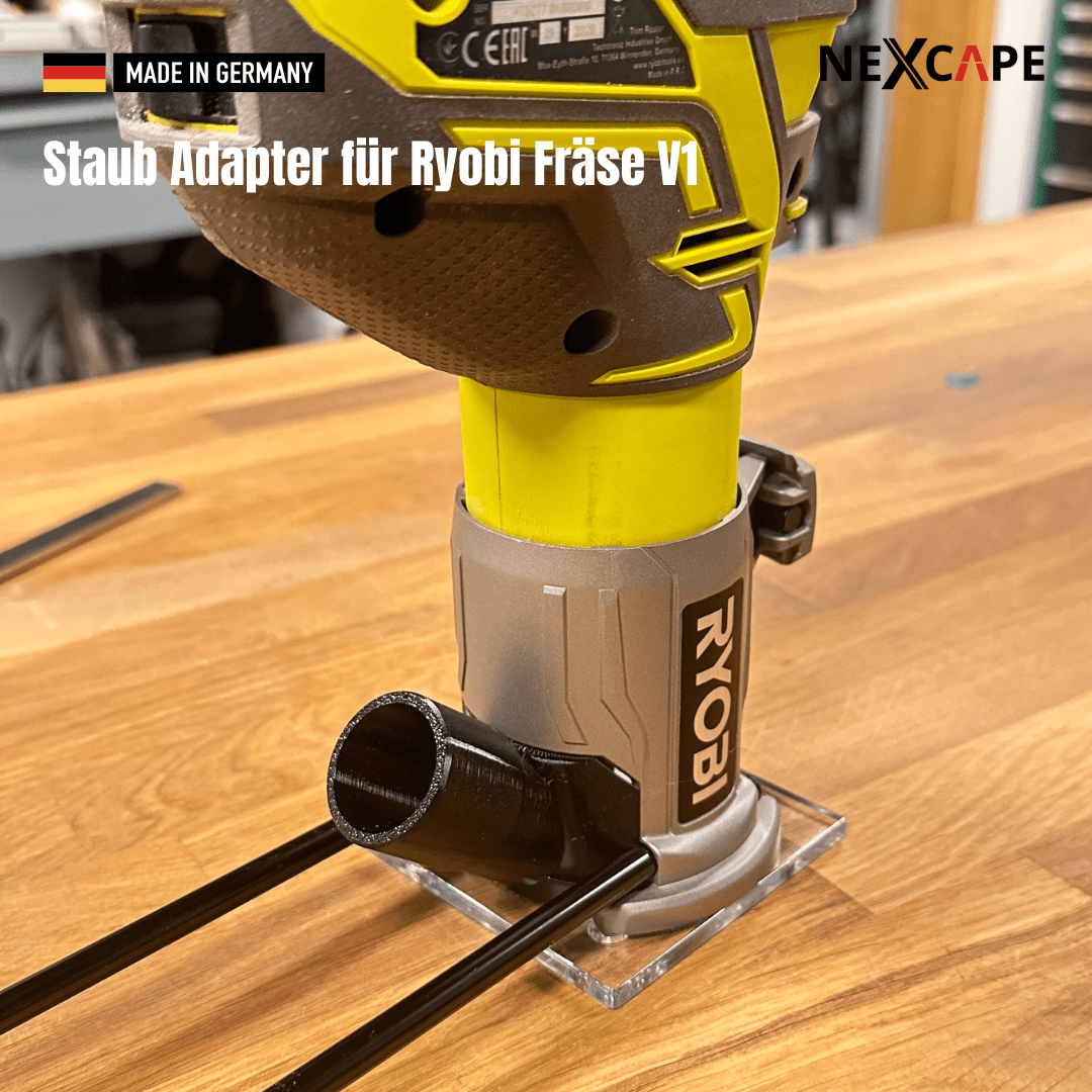 Schlauch - Staub - Adapter passend für Ryobi P601 Fräser V1 – NEXCAPE - NEXCAPE