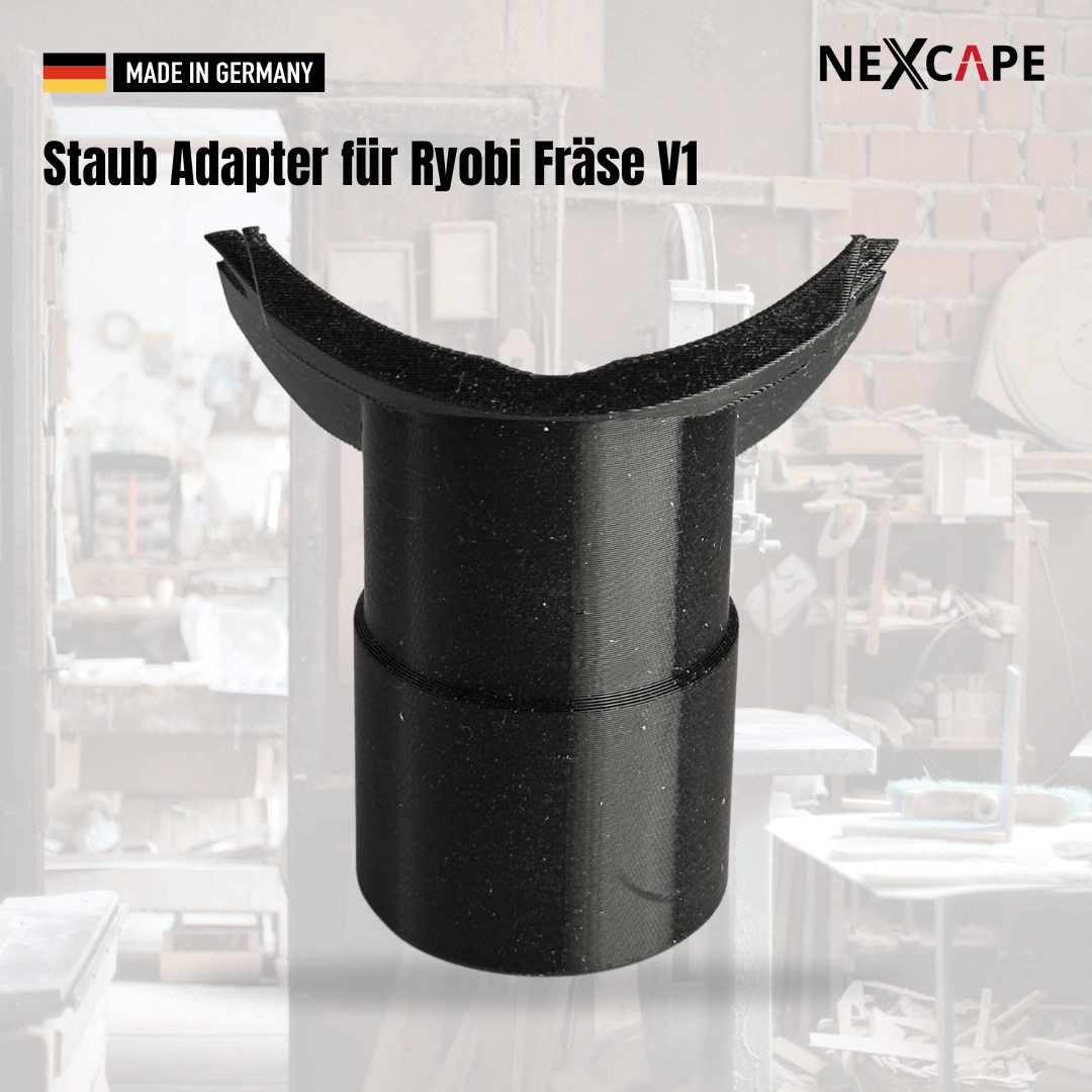 Schlauch - Staub - Adapter passend für Ryobi P601 Fräser V1 – NEXCAPE - NEXCAPE