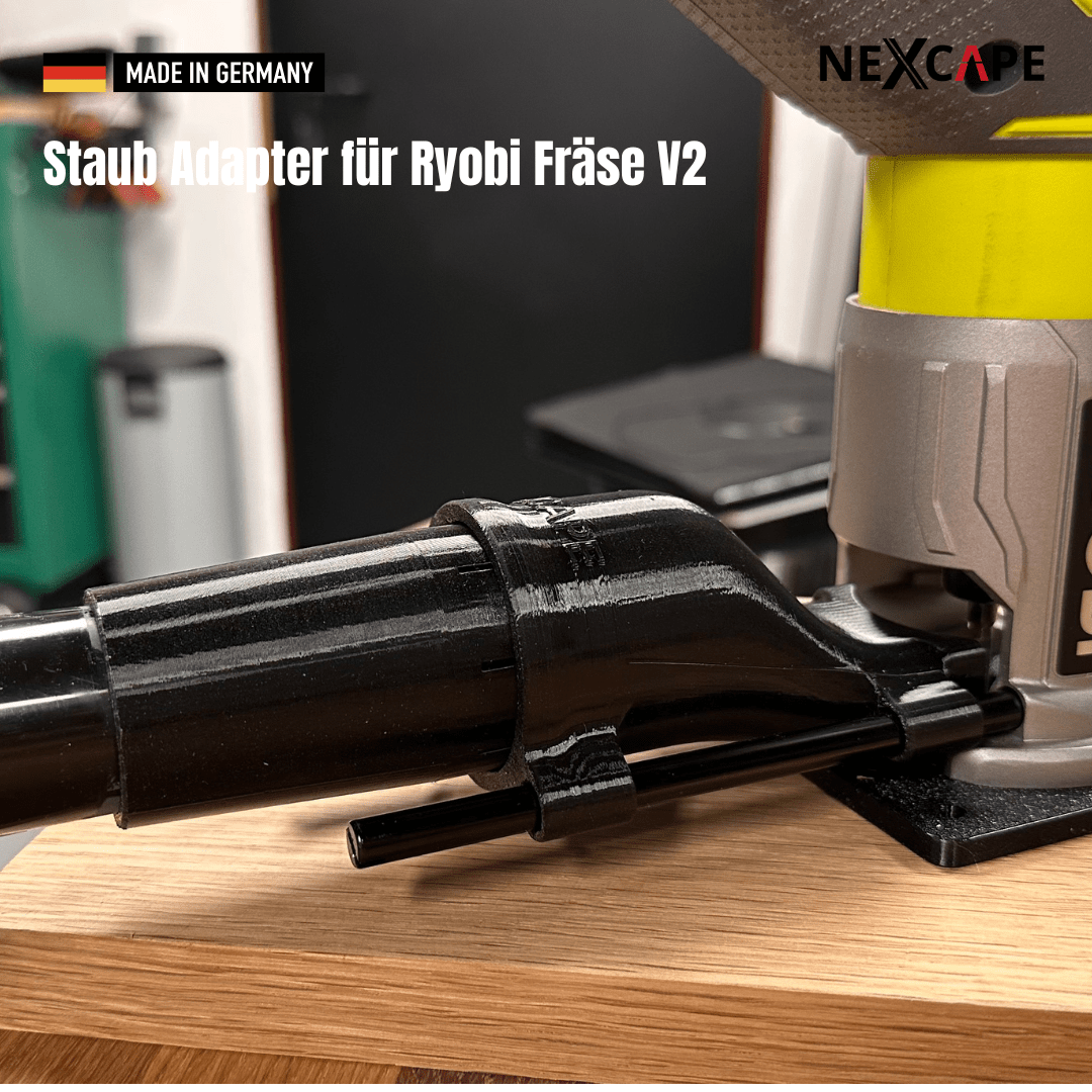 Schlauch - Staub - Adapter passend für Ryobi P601 Fräser V2 – NEXCAPE - NEXCAPE