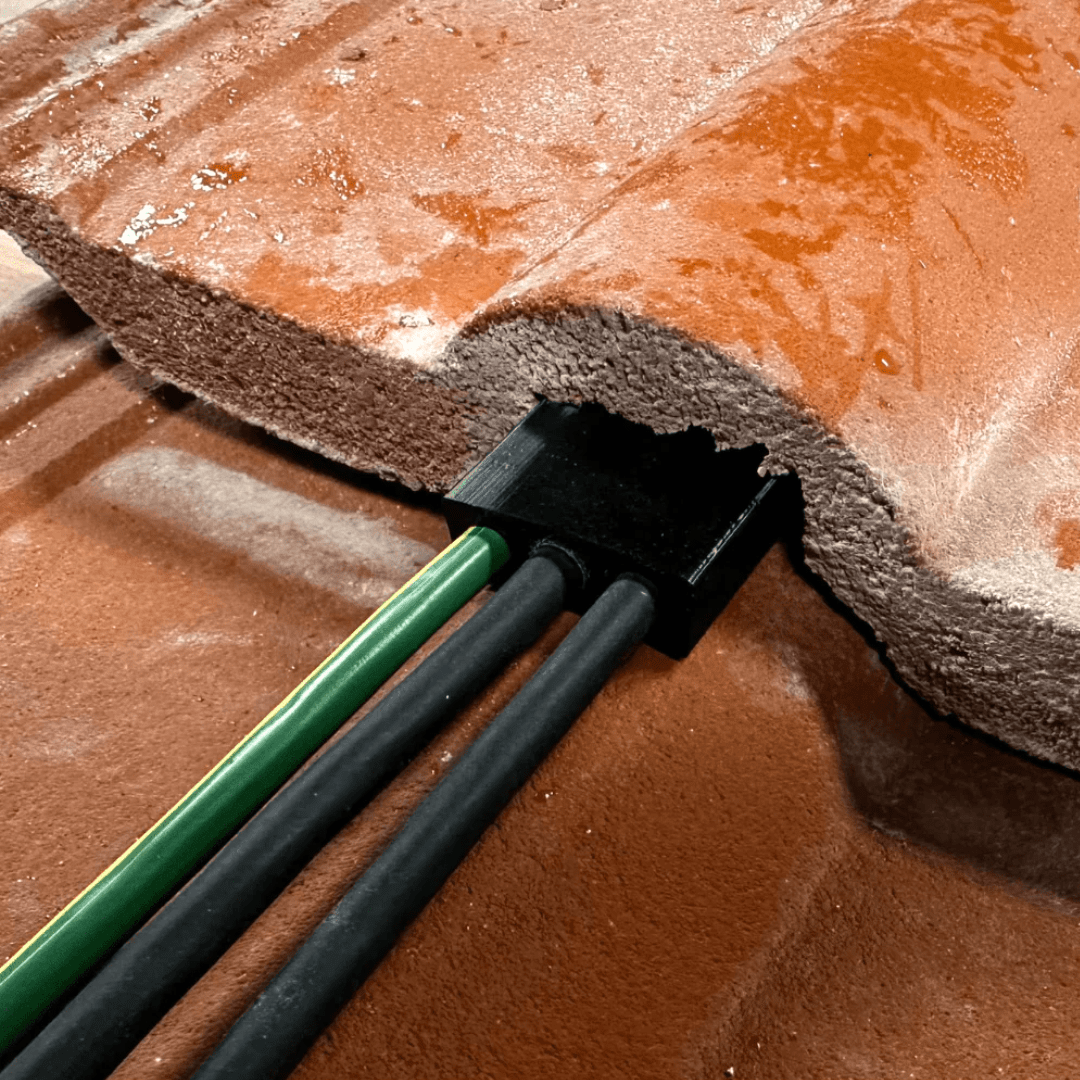 Solarkabel Durchführung Ziegeldach Kabel kein MC4 Ausbau - NEXCAPE