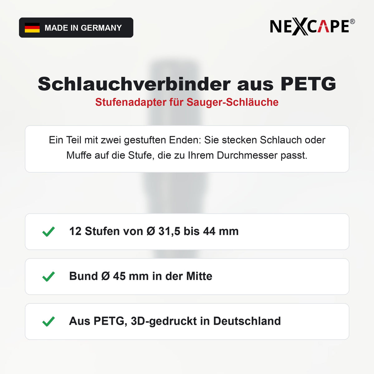 Schlauchverbinder aus PETG – Vorteile im Überblick