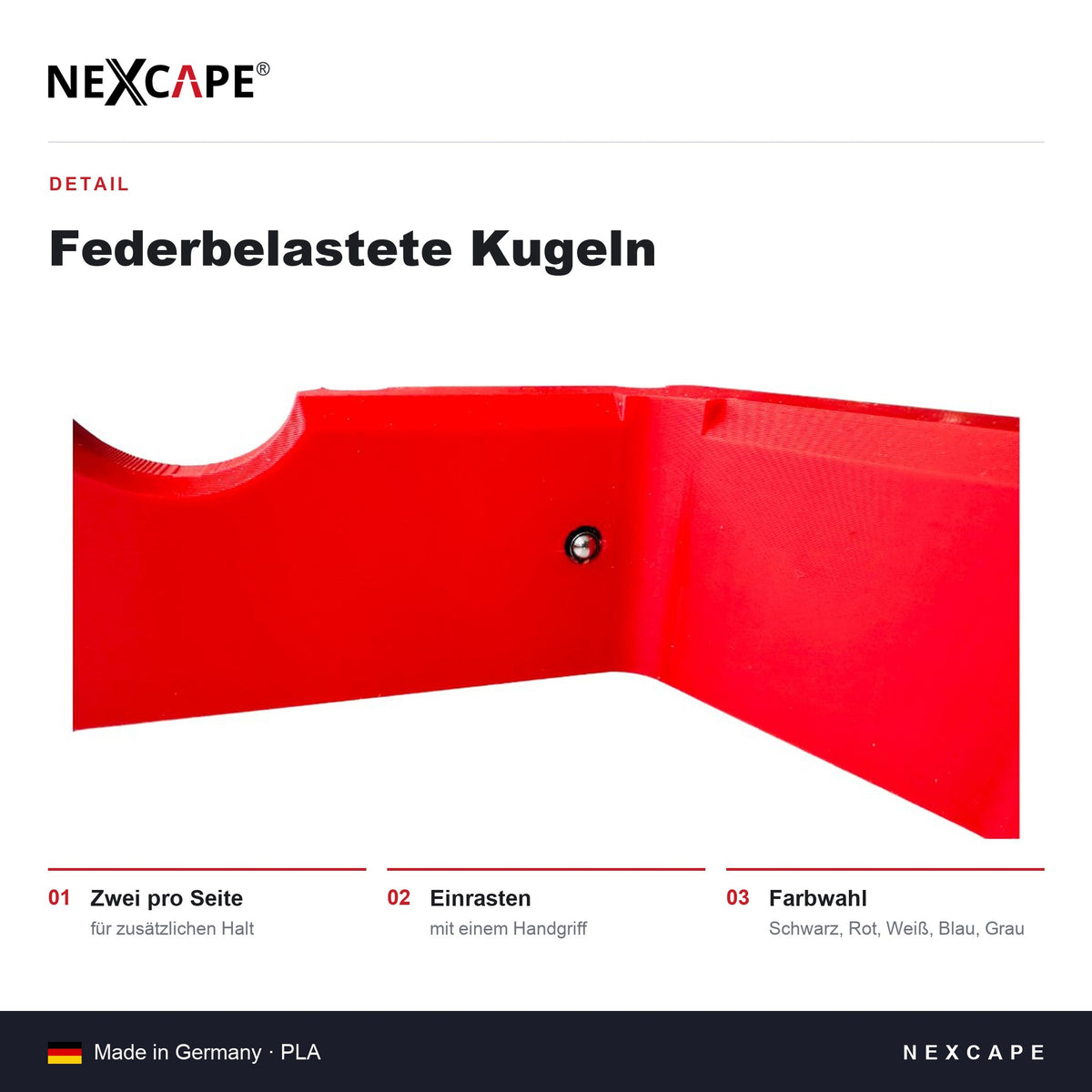 Halterung passend für EcoFlow Delta 2 Powerstation – Wohnmobil/Wohnwagen/Boot/Camper Befestigung NEXCAPE® – Lieferumfang