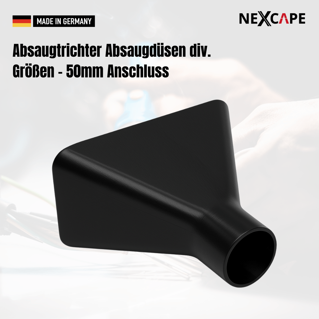Absaugtrichter aus PETG – geballte Power für deine Absauganlage - NEXCAPE