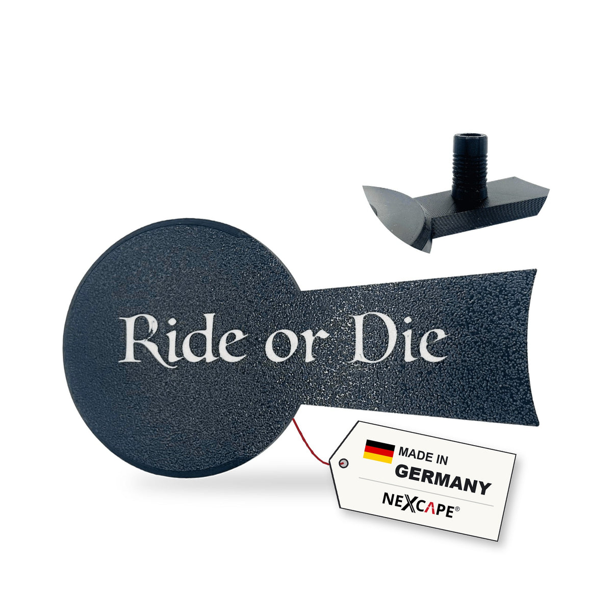 Getriebeabdeckung Ride or Die passend für Benda Napoleon Bob 125 – Produktansicht