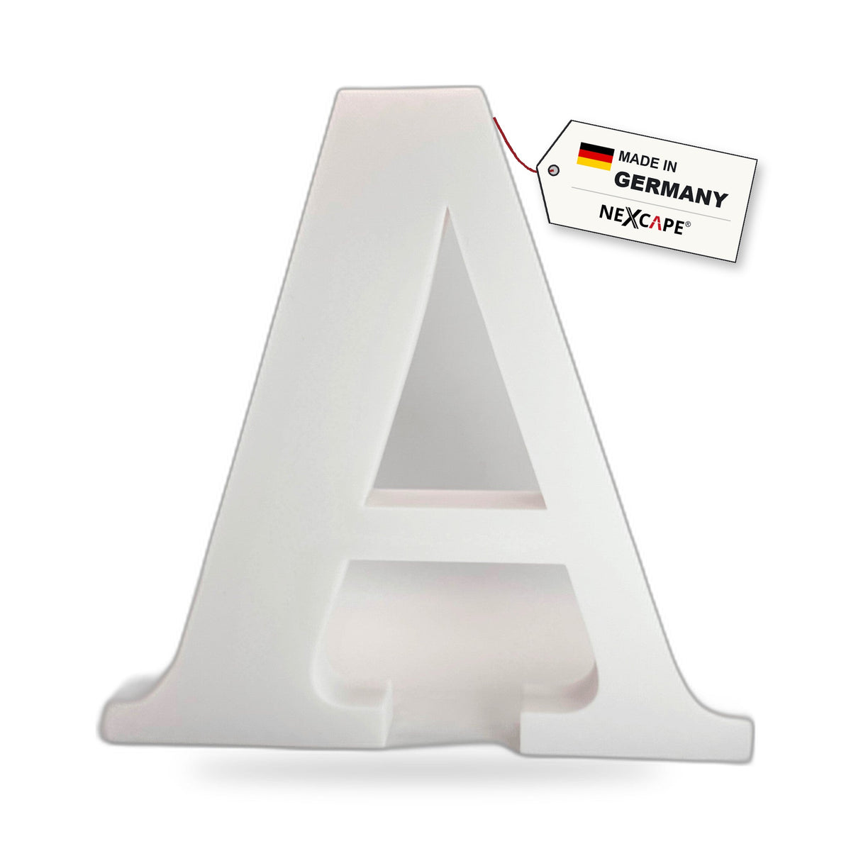 Deine individuellen 3D-Wandbuchstaben – Produktansicht