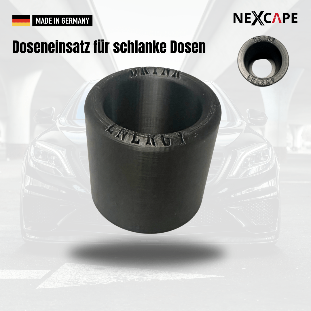 Dosenhalter Einsatz für PKW passend für schlanke Dosen wie RedBull - NEXCAPE