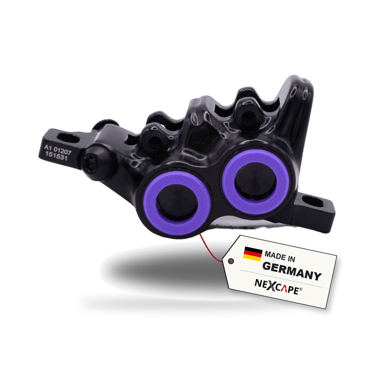 Bremssattel-Zierring Set passend für Magura MT5/MT6/MT7 Oversize Trail – Schutzring MTB E-Bike NEXCAPE® – Produktansicht