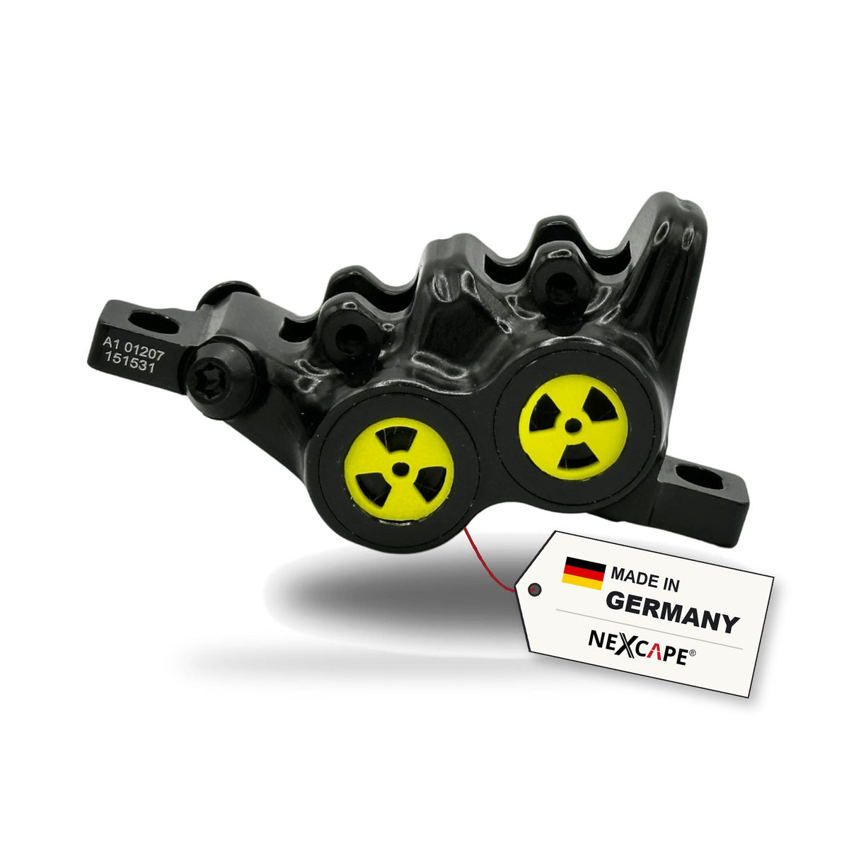 Bremssattel-Blende 4er Set passend für Magura MT5/MT6/MT7 Trail – Ring MTB E-Bike NEXCAPE® – Produktansicht