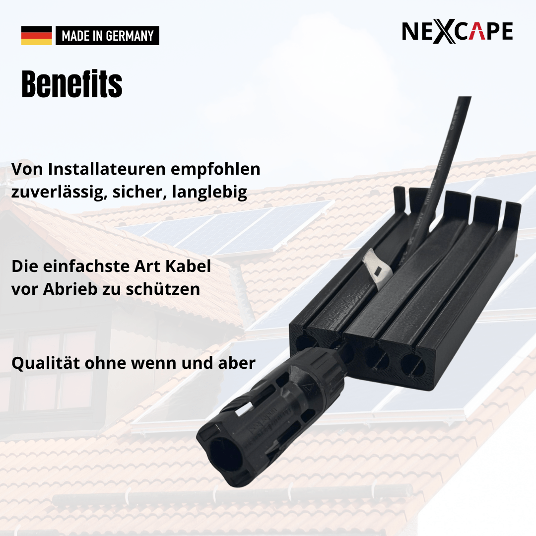 PV Kabel Dachdurchführung ohne MC4 Ausbau | Heimwerker Serie - NEXCAPE