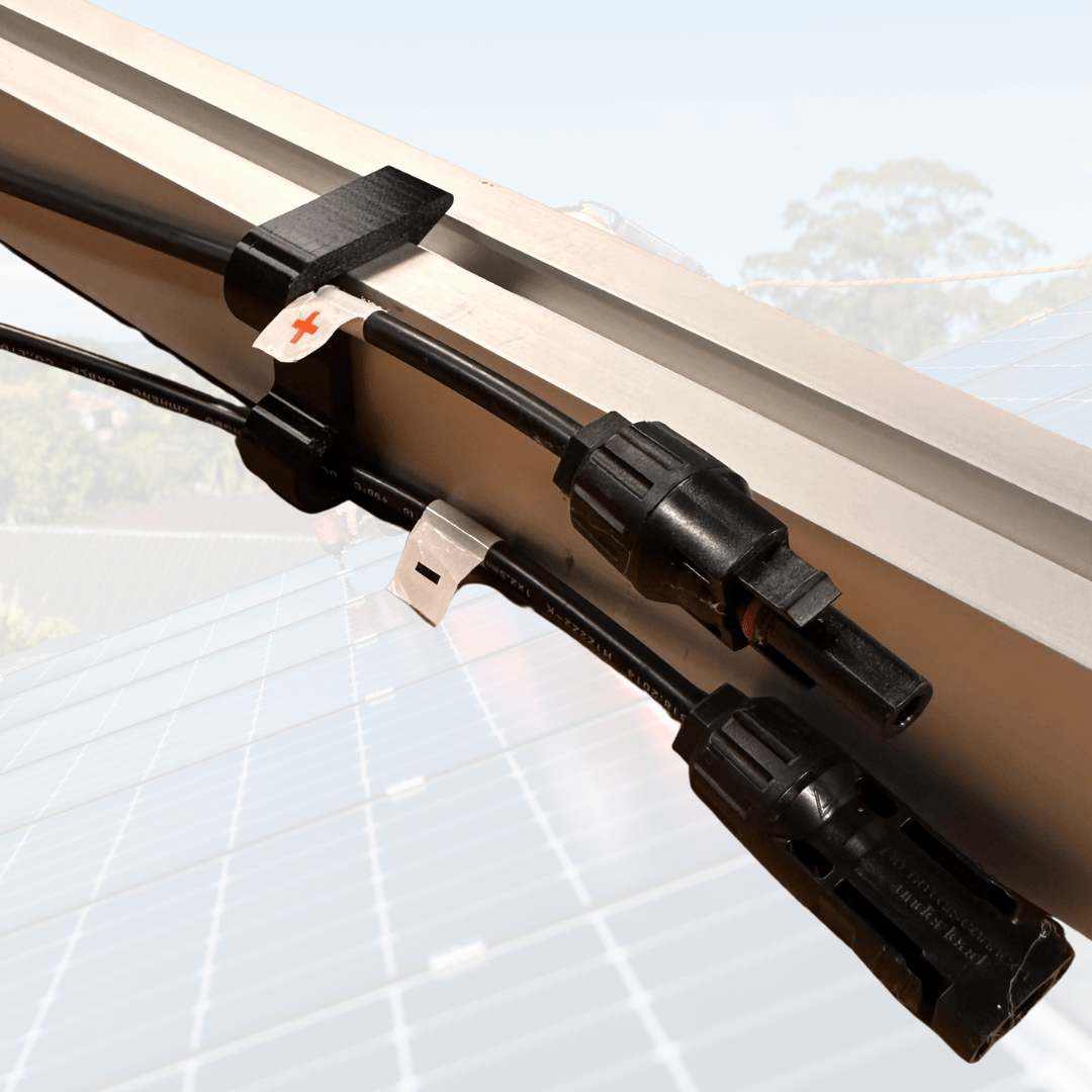 PV Solar - Kabelhalter für 40x40mm Profil - NEXCAPE