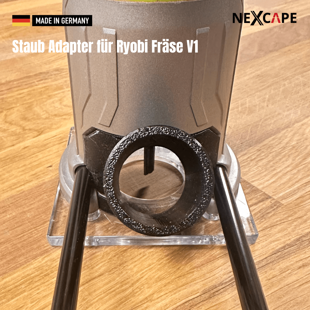 Schlauch - Staub - Adapter passend für Ryobi P601 Fräser V1 – NEXCAPE - NEXCAPE