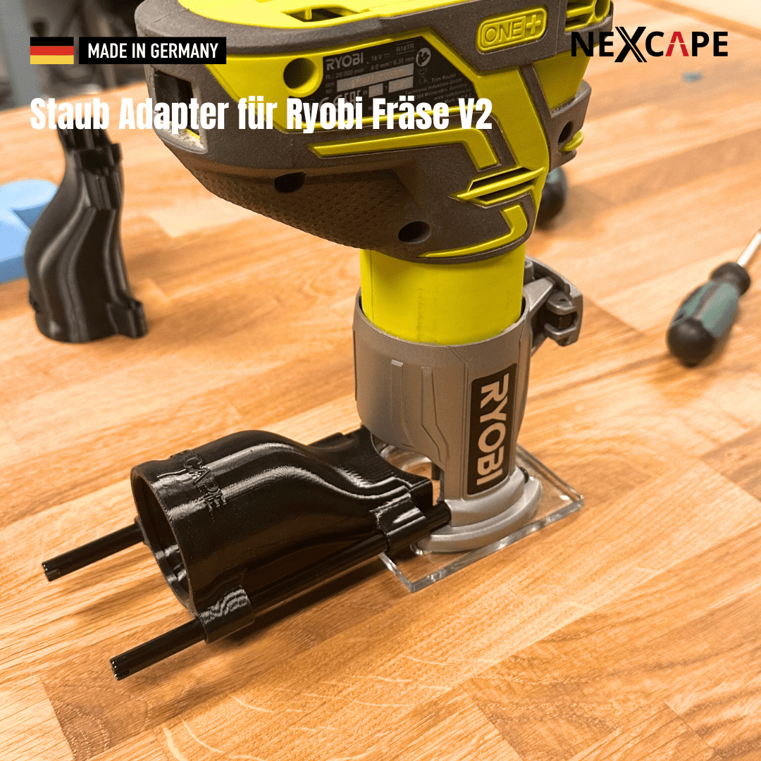 Schlauch - Staub - Adapter passend für Ryobi P601 Fräser V2 – NEXCAPE - NEXCAPE