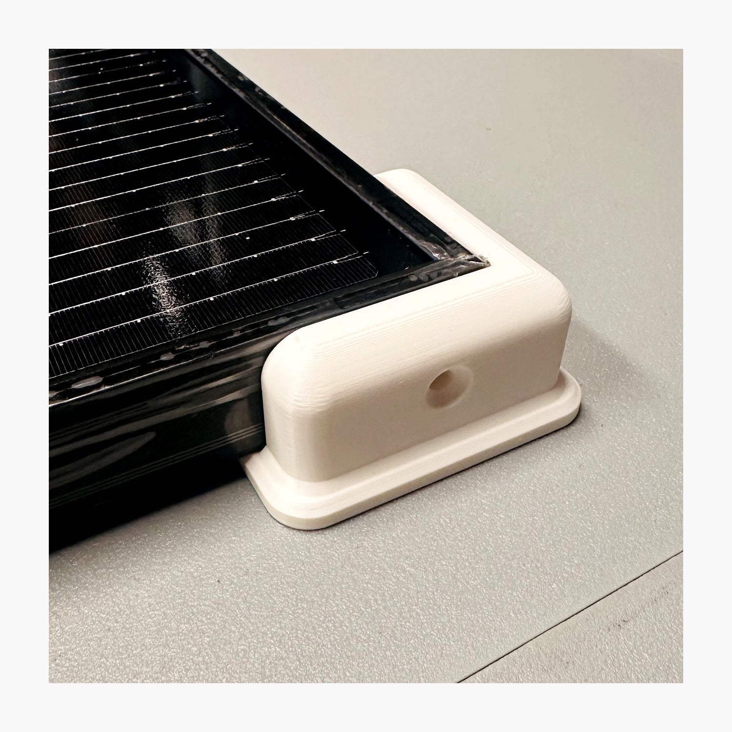 Solar - Eckhalterung für Wohnmobile & Camper | 4er - Set | ABS | Schrauben oder Kleben | Made in Germany - NEXCAPE