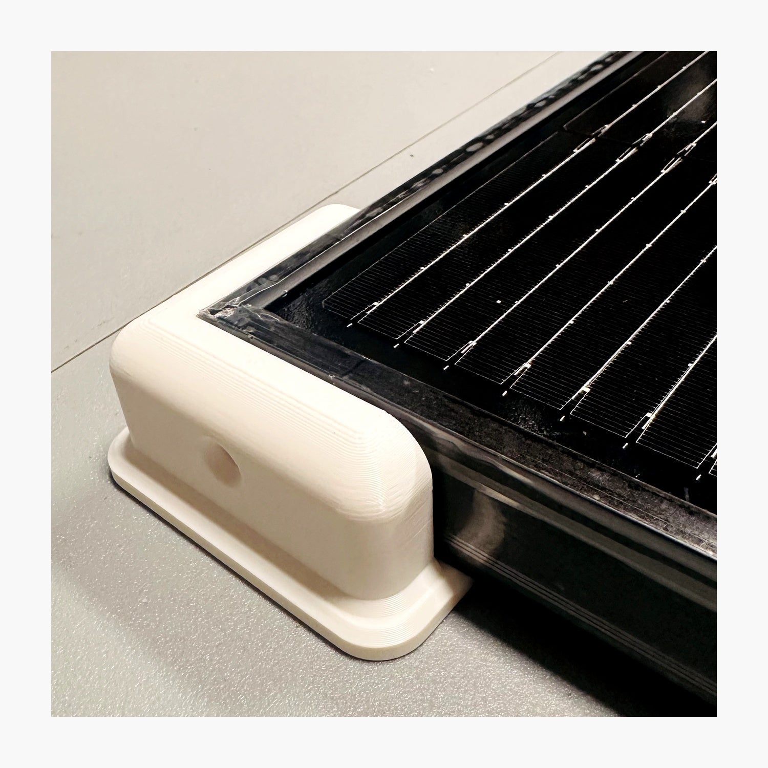 Solar - Eckhalterung für Wohnmobile & Camper | 4er - Set | ABS | Schrauben oder Kleben | Made in Germany - NEXCAPE